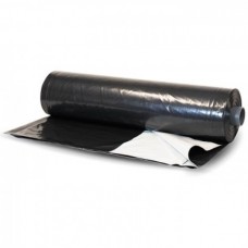 Silage Tarp 6 mil Black/White Plastic Sheeting - Choose Your Size
